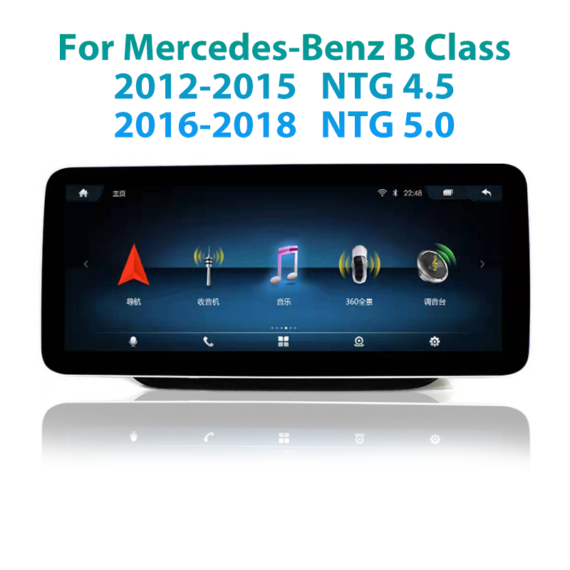 Hot Sale 10.25Inch Android Car Radio For Mercedes Benz B Class 2011-2018 Multimedia DVD Player Carplay GPS Navigation
