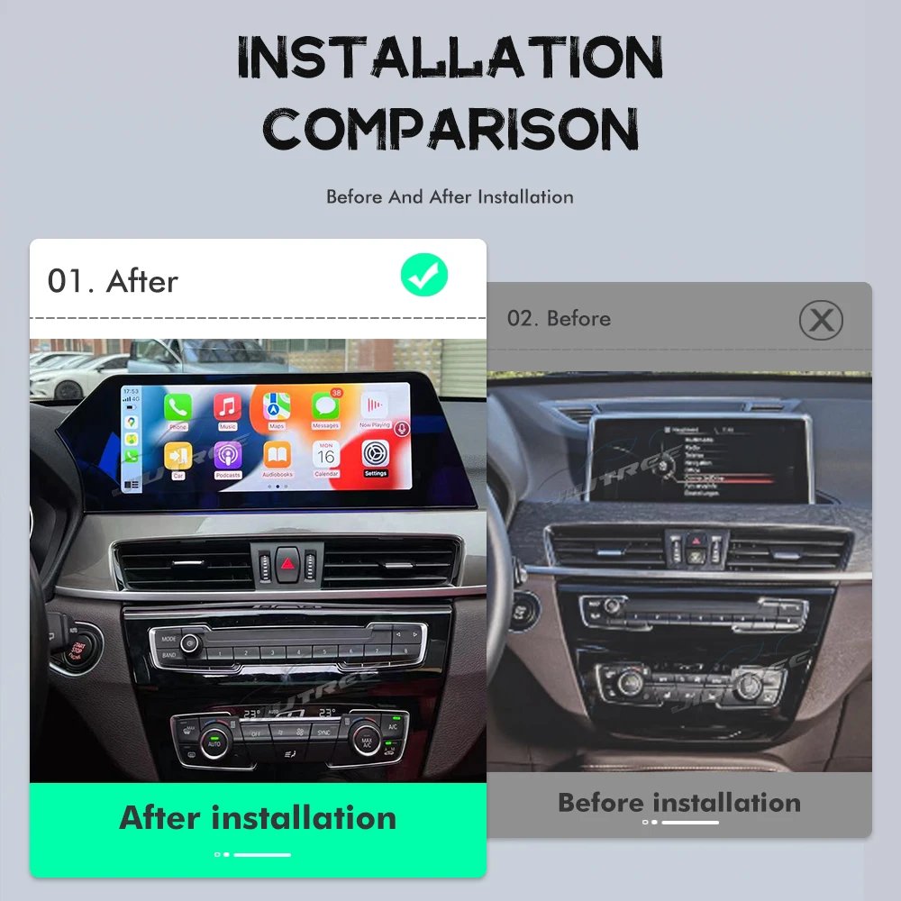 12.3 Inch Android 13 Car Radio for BMW X3 F25 X4 F26 2010 2011-2017 Stereo Video Multimedia Player Auto radio GPS Navigation