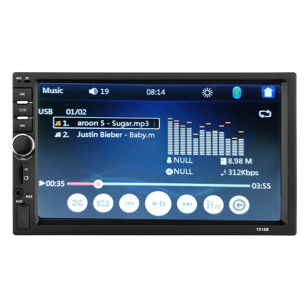 Android stereo dvd player radio system multimedia gps navigation touch screen 7 inch car dvd player