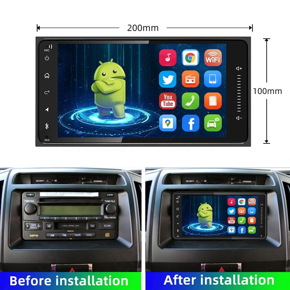 Wholesale Car Radio 7inch Car Mp5 Player Android Big Screen Machine Navigation Driving Recorder HD Player