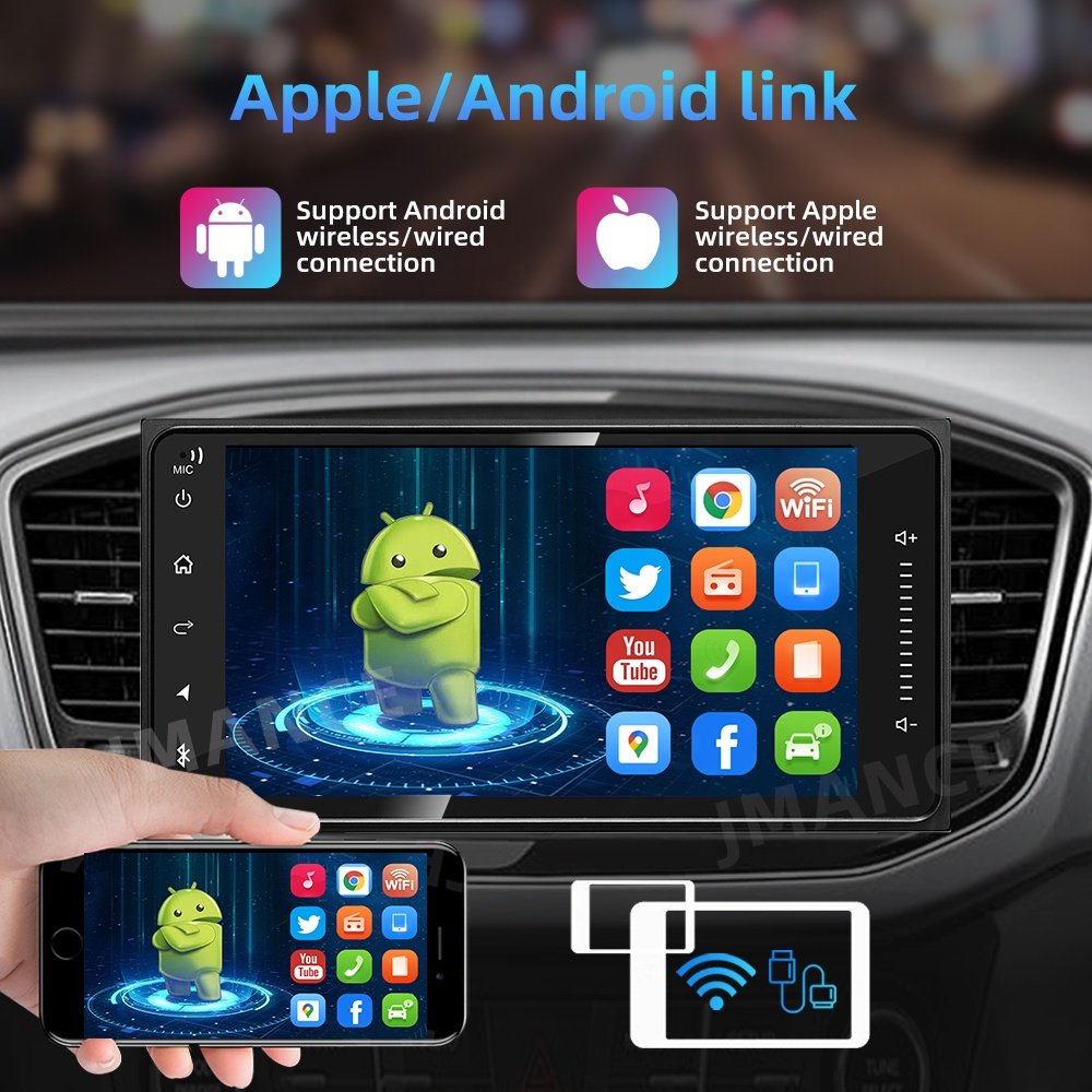 Wholesale Car Radio 7inch Car Mp5 Player Android Big Screen Machine Navigation Driving Recorder HD Player