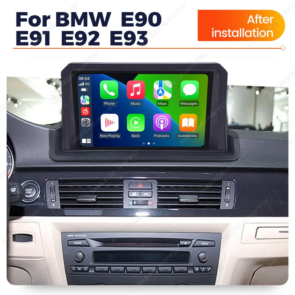 MEKEDE MS car android car screen radio player 360 camera gps navigation system for BMW E90 E91 E92 E93