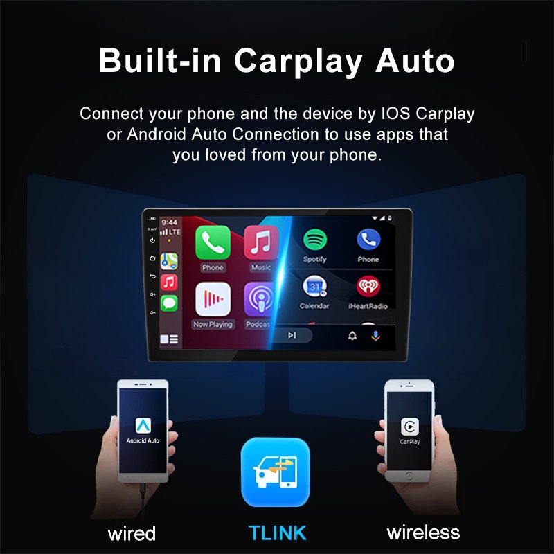 Android 14 TS10 7862S TS18 Car Screen For Head Unit 9/10inch 2DIN Universal Car Radio Carplay Auto Android Car stereo