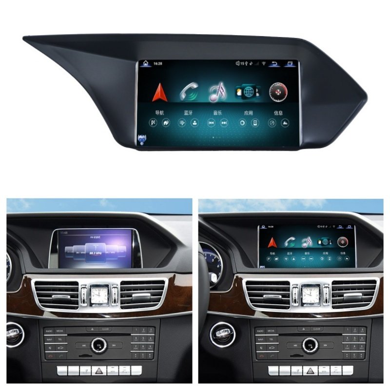 Android Car Radio DVD Multimedia Player for Mercedes Benz E Class W207 W212 2010-2015 Bluetooth Wireless Carplay GPS Navigator