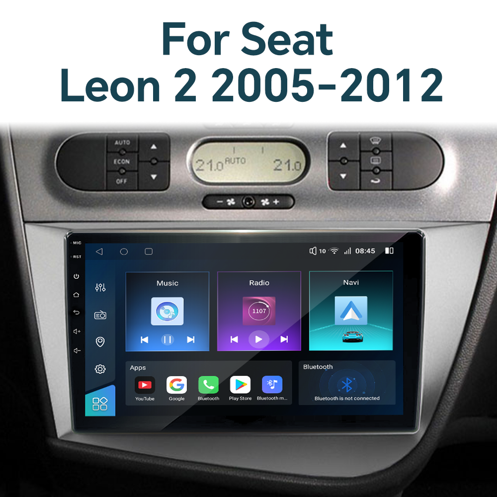 Wholesale Android 11 Car Radio DVD Player Screen for Seat Leon 2 2005-2012 Stereo Audio Navigator GPS DSP BT Car-play 360 Camera