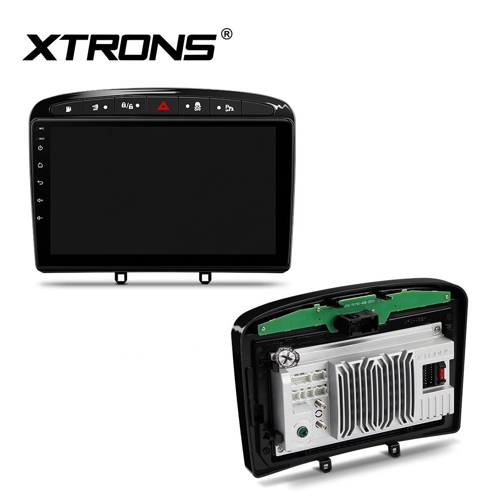 XTRONS 9 Inch Car Screen Android 13 Octa Core 64GB Carplay Android Auto 4G LTE Car Radio For Peugeot 308 408 RCZ