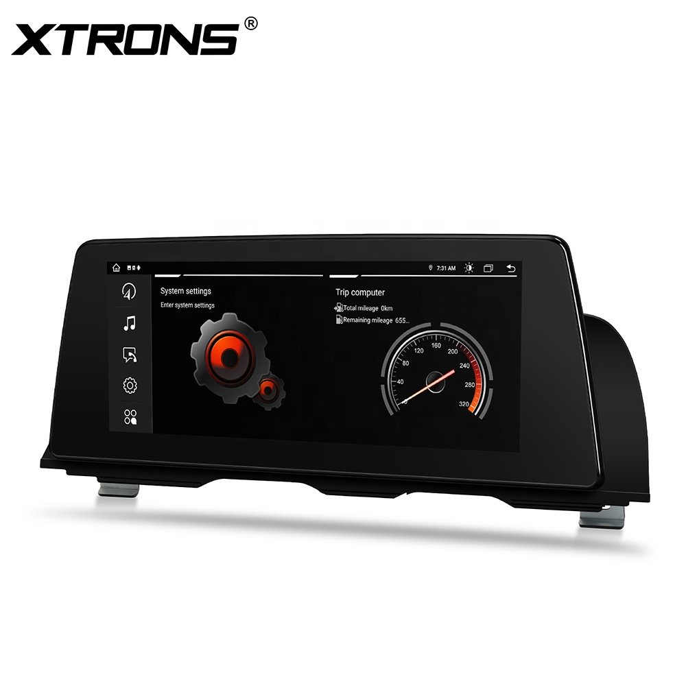 XTRONS 10.25 Inch Head Unit 8+128g Carplay Android AutoRadio Navigation GPS For 13-16 NBT BMW 5 Series F11 F10 Android 13 Screen