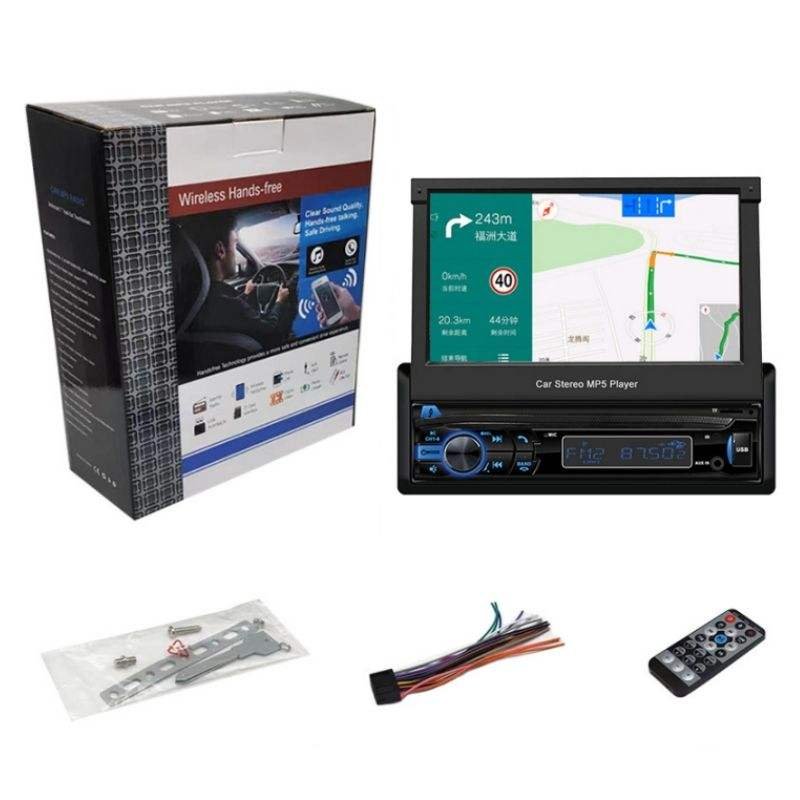 Auto accessories car radio stereo dvd player carplay bluetooth android single 1 dincar dvd player for cars