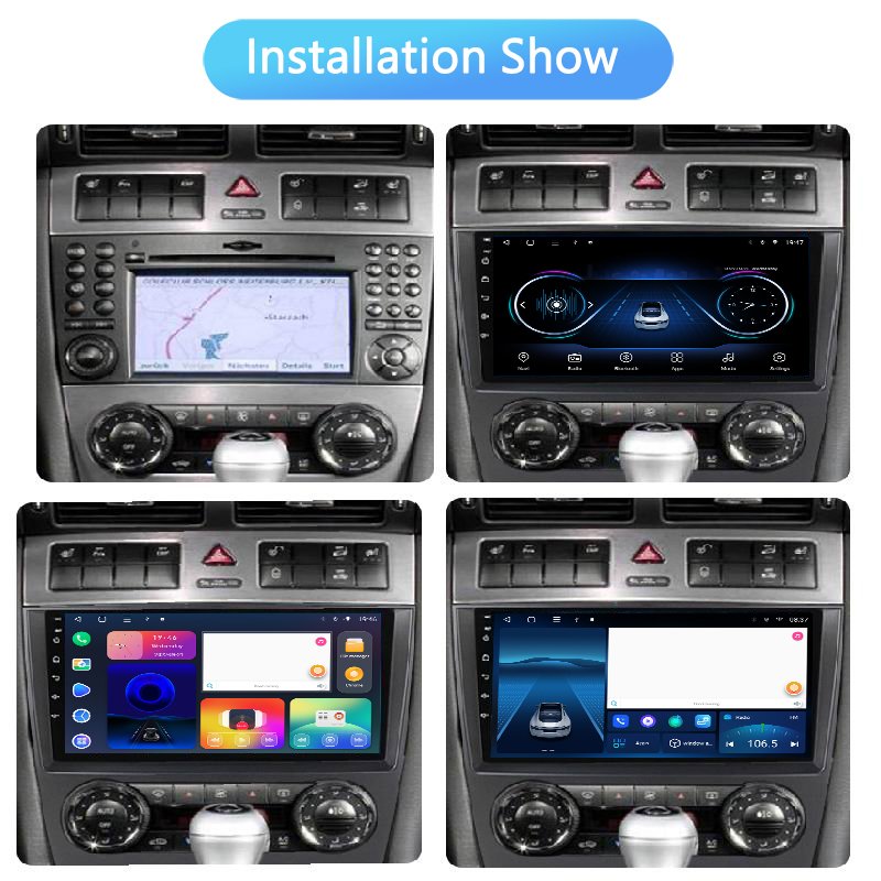 4/8core 2+32G Android Stereo Car multimedia player For Mercedes Benz W203 W209 W219 A-Class A160 C-Class C180 C200 CLK200 C230