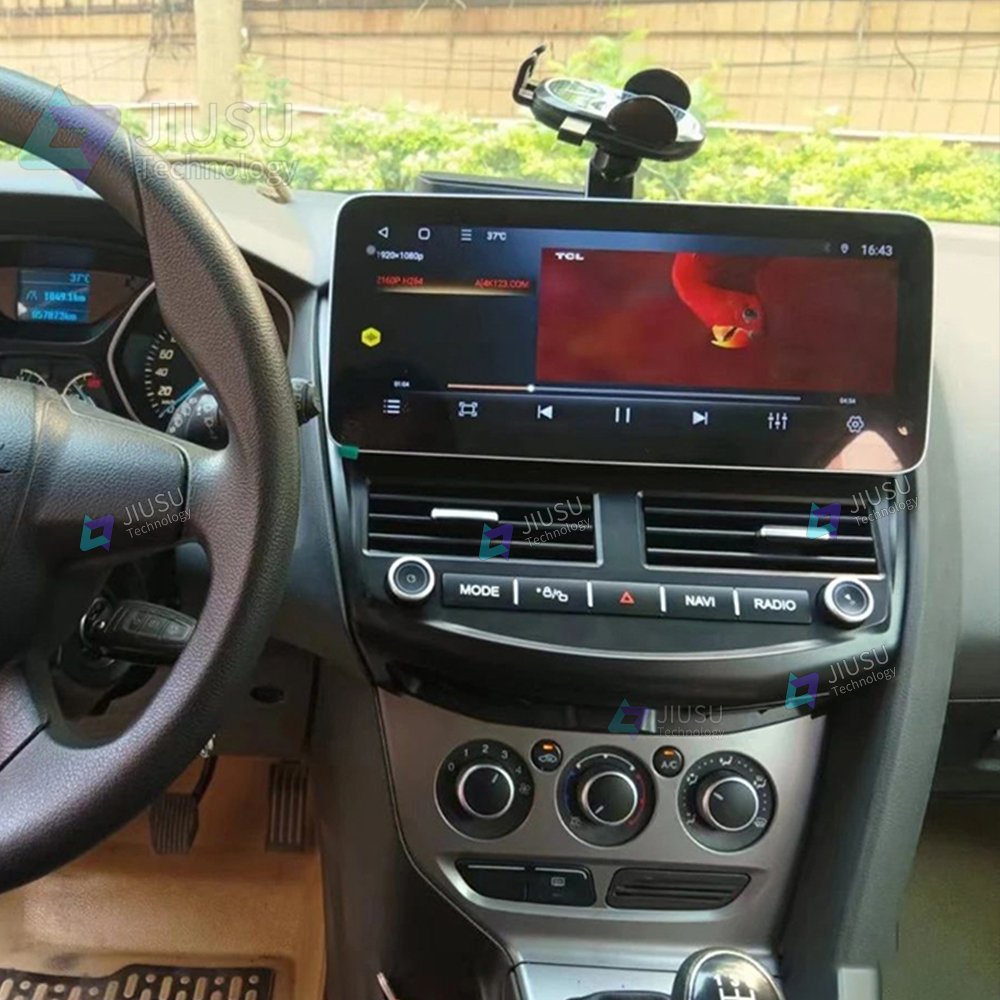12.3' Android Car Radio GPS Navigation DVD Player Stereo Multimedia System for Ford Focus 2012-2018 with Carplay DSP DAB