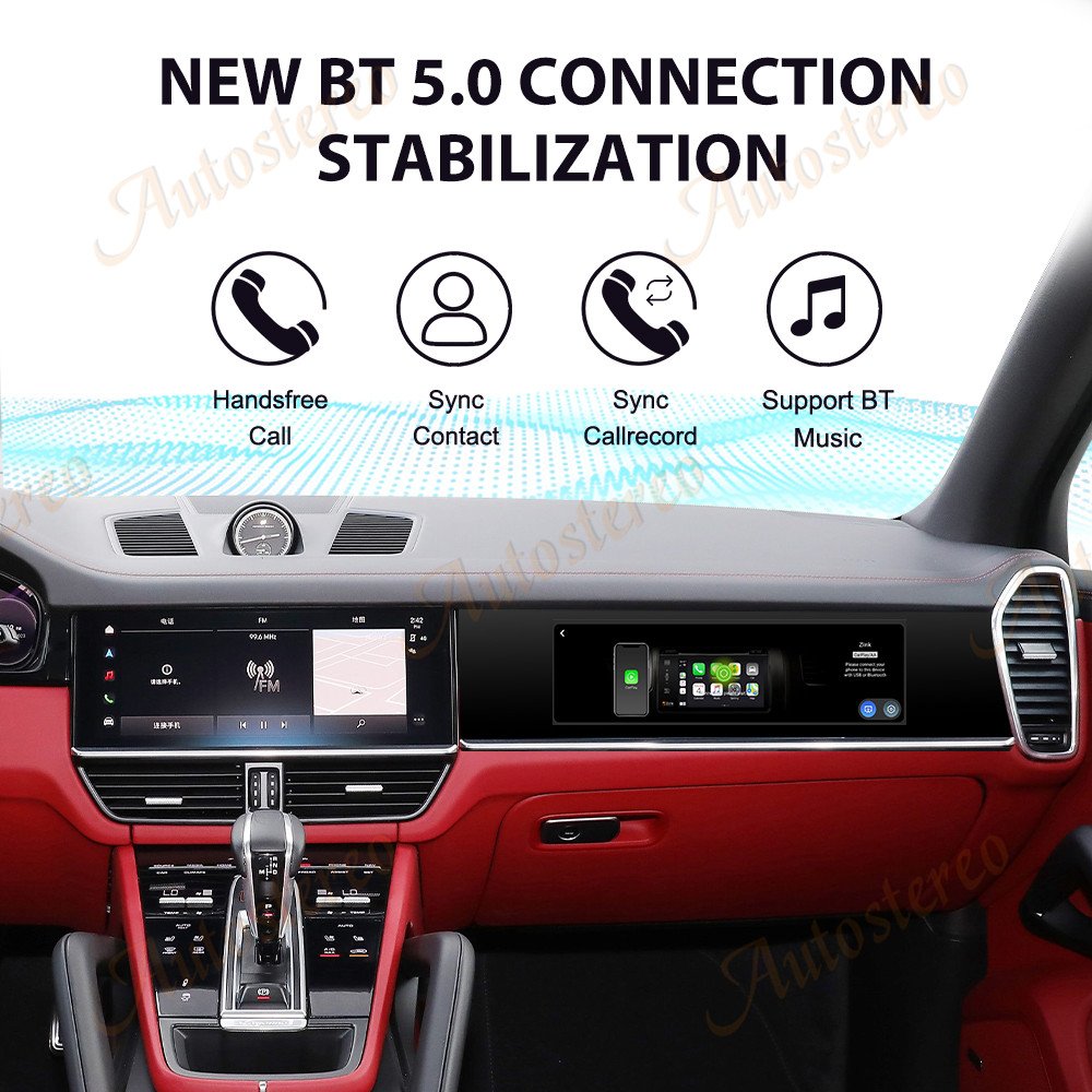 14 inch Android 13.0 For Porsche Cayenne 2018-2022 Car Radio GPS Navigation Multimedia Player Stereo Wireless Carplay