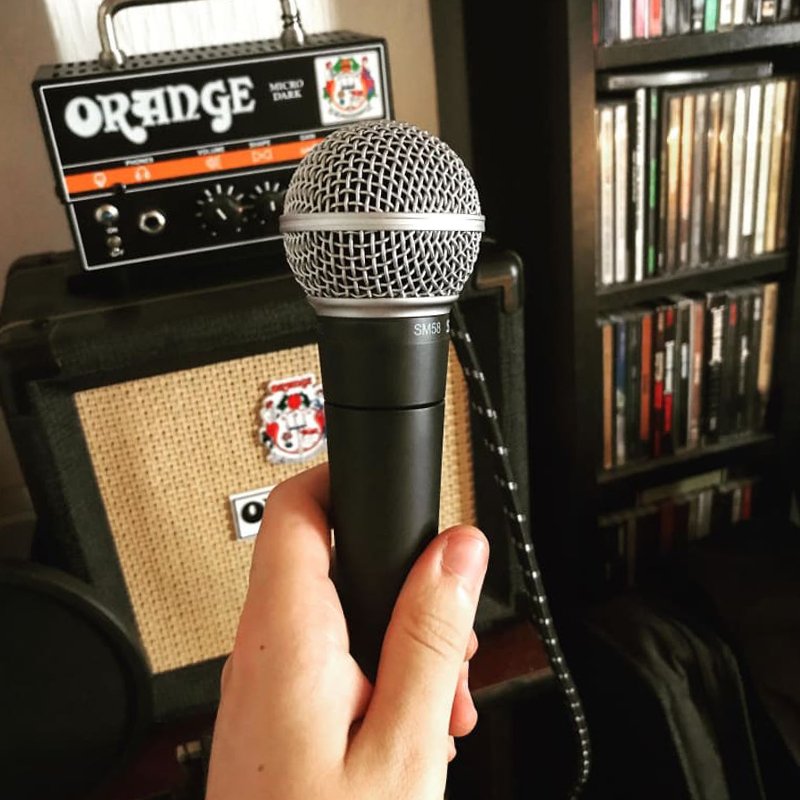 58 Professional Microphone Cardioid Dynamic Wired Microphone Black XLR Gua Vocal Microphone Radio & Tv Broadcasting Equipment