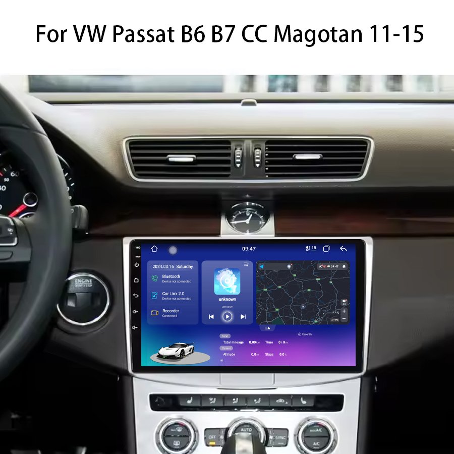12+512GB Android 13 Car Multimedia System Dvd Player For Vw Passat B7 2011-2015 Auto Radio 4g Wifi Dsp Rds Am Fm Video