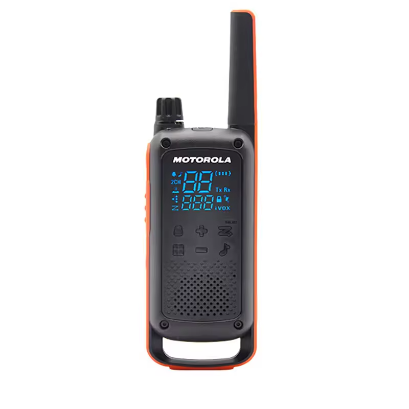 MOTO-ROLA Public walkie-talkie T82 20channel two-way radio IPX2 waterproof UHF/VHF wireless walkie talkie The two sets