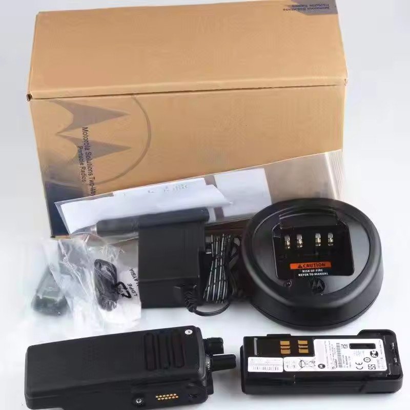 Wholesale Original DP4401E Walkie Talkie Long Ran Digital Handheld UHF VHF GPS Supported 50km Ran 8W Waterproof Commercial