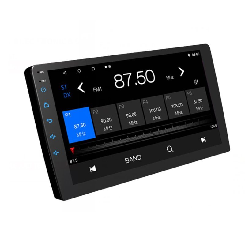 Universal 9-10 Inches Double Din Android 11 Car Radio Multimedia Player Video Head Unit with GPS & Amplifier Auto Carplay