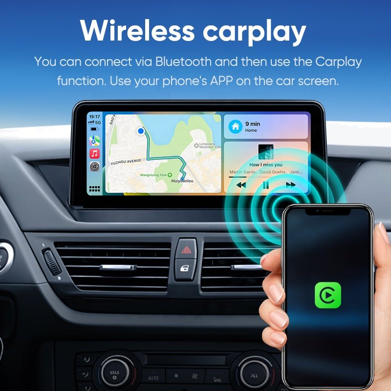 Jmance 10.25 inch 8 Core Android auto Carplay 4G Wifi Mirror Link For BMW X1 E84 2005 - 2015 Frame Car Radio Stereo