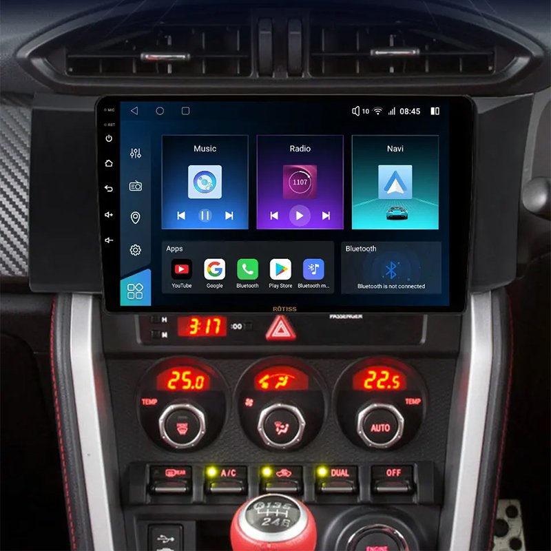 Rotiss 8Core Android Car Radio GPS For 2017 TOYOTA 86 9INCH Car frame Power cable canbus LHD Auto CarPlay touch screen