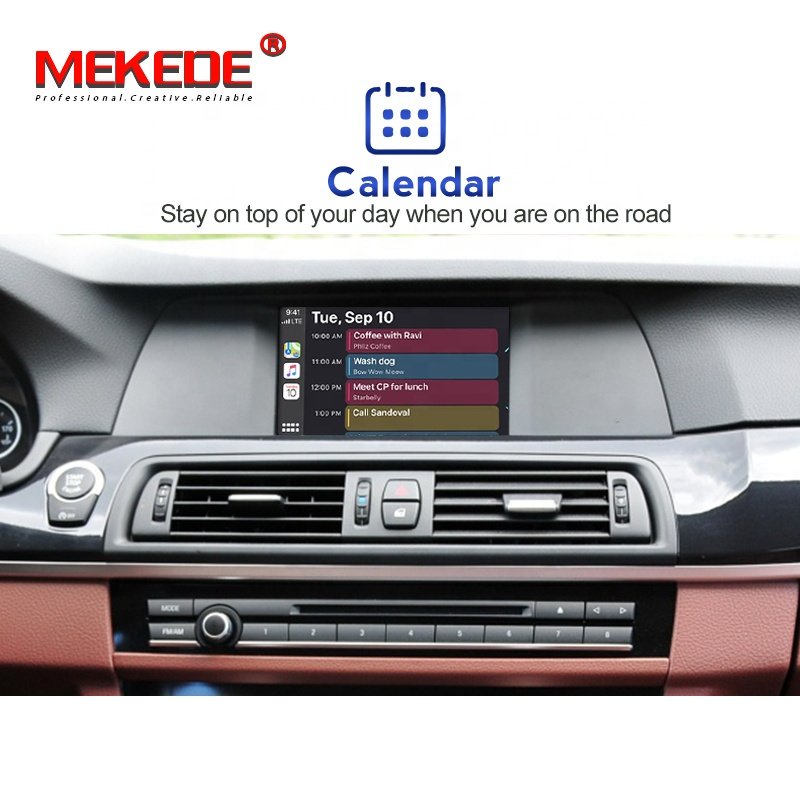 MEKEDE Wireless car-play module box For BMW f10 f11 f07 E60 X1 E84 X1 F48 ccc cic nbt evo