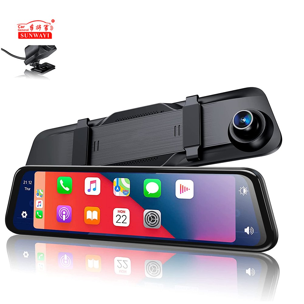 Custom 9.66'' Wireless Carplay Car Universal Android Touch Screen Stereo Carplay & Android Auto Car Radio Multimedia Player