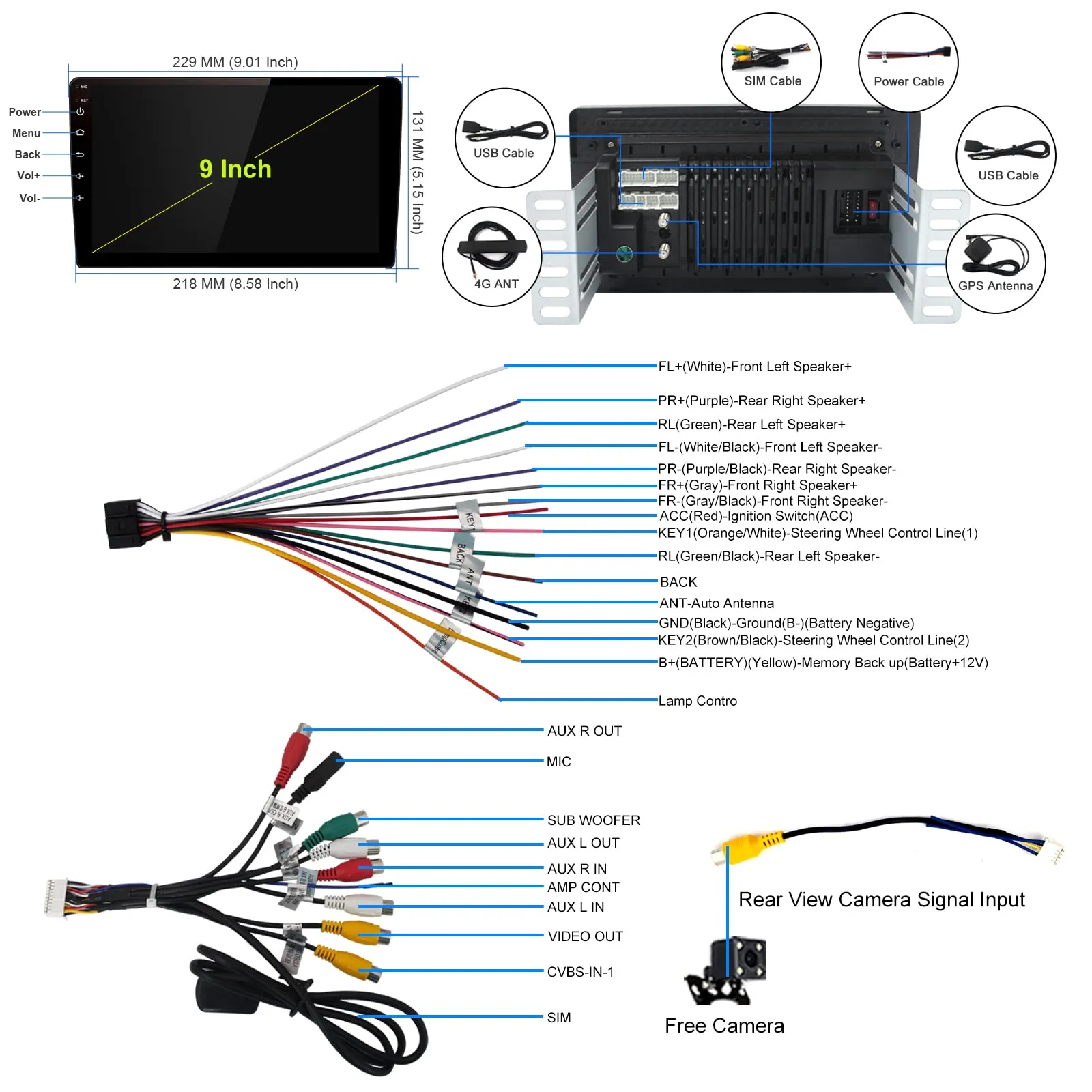 Auto Audio Stereo Touch Screen Gps Navigation System Radio Android Car Video Car Android Gps Navigation Box Dvd Player