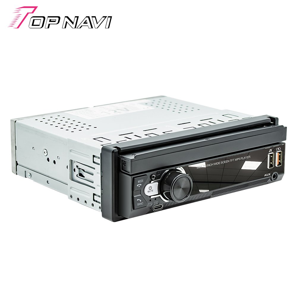 Autoradio 7inch Retractable Car TV Stereo Mp5 Video Player Portable DVD Player For Car