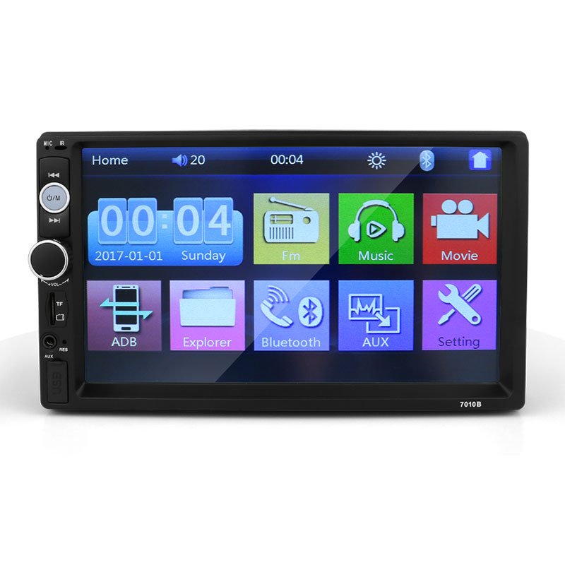 7 Inch Touch Screen 2 Din Car Radio 2din In Dash Auto audio Player Stereo With Navigation BT USB SD MP5