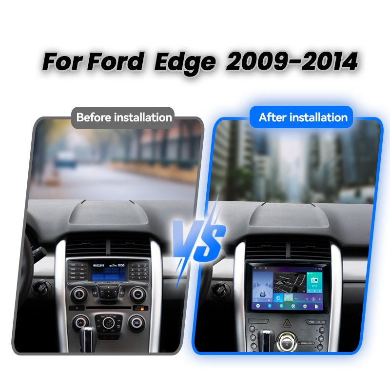 9 Inch Android Car Radio Facia Frame car Dvd Player Frame for Ford Edge 2009-2014
