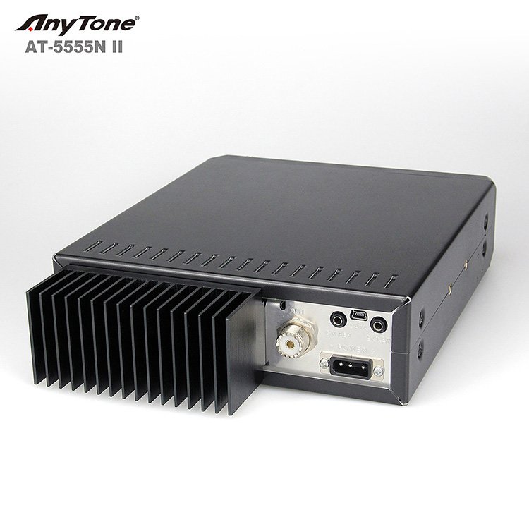 AnyTone 5555N II 60W SSB High Power CB Radio 27mhz With Long Range CB Radio 25.615~30.105MHz Vehicle Mounted Radio