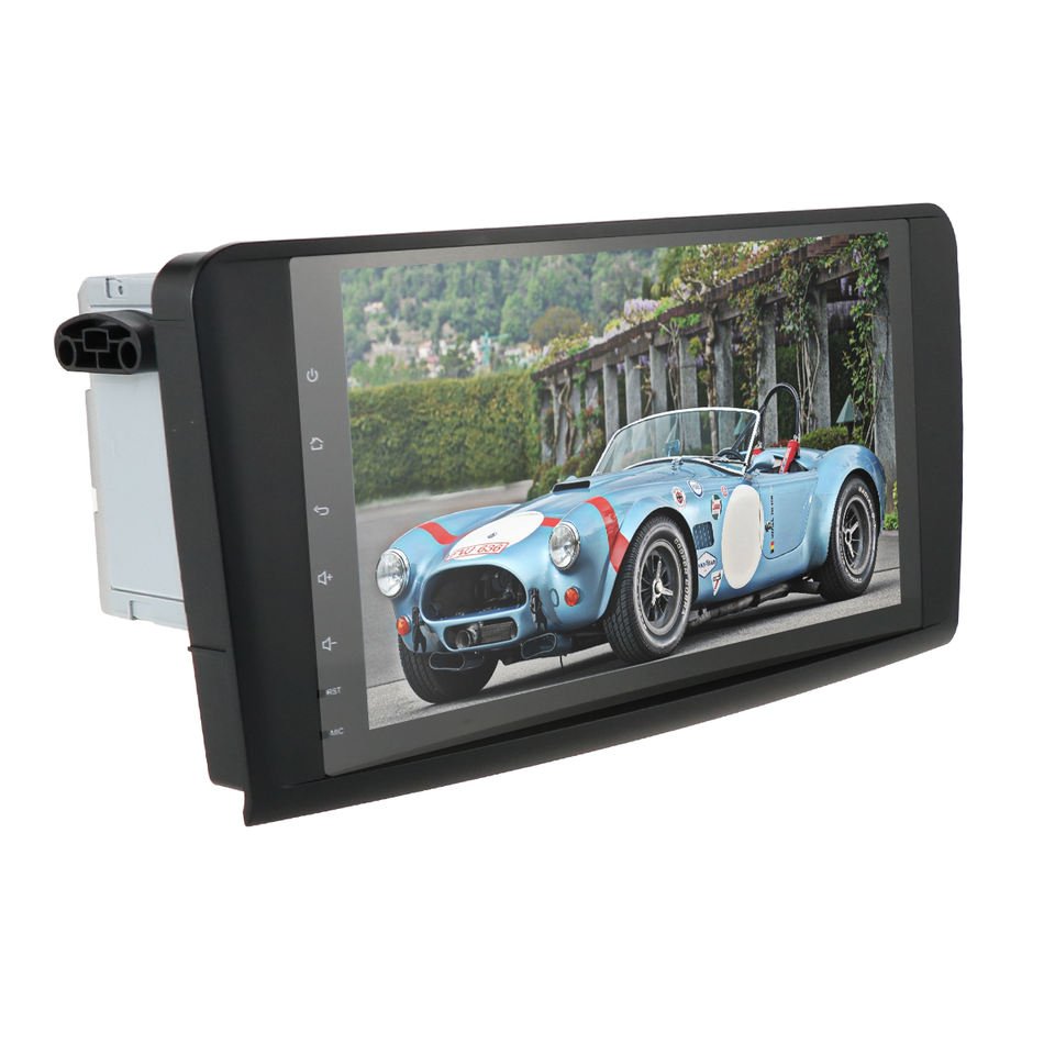 iPoster hot seller 9 inch double din 4+64G suitable for Mercedes Benz ML-Class W164 auto navigation with car radio player