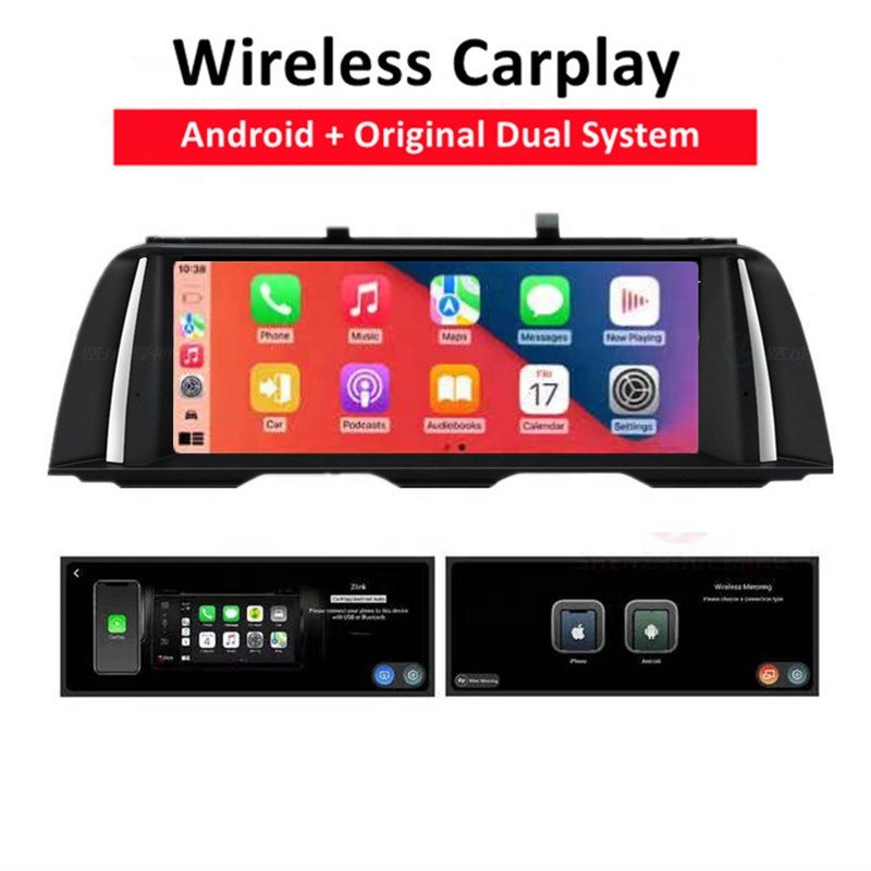 Touch Screen 10.25 inch Car Radio DVD Multimedia Player For BMW 5 Series F10 F11 NBT 2013-2017 Android Auto GPS Carplay Stereo