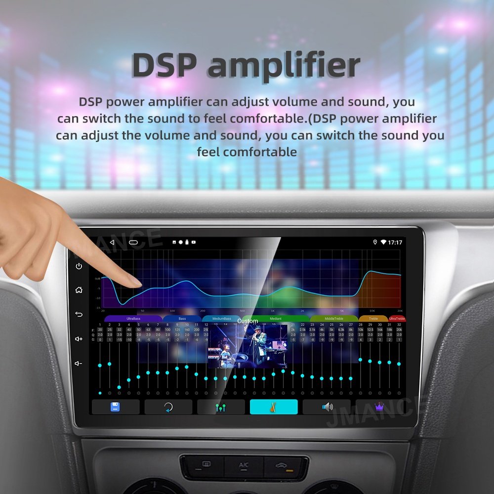 Jmance 9" double din android auto Carplay multimedia player For Mercedes Benz E Class 2002 - 2010 android car radio