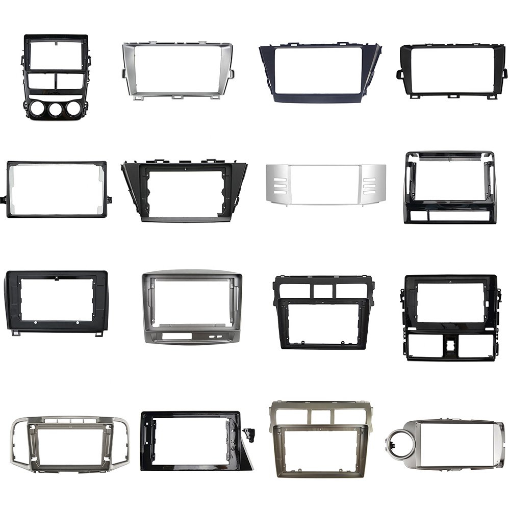 Hot Products car radio frame radio frame for car navigation TOYOTA 2008 innvoa CRYSTA(Auto AC/Manual AC) 9 inch