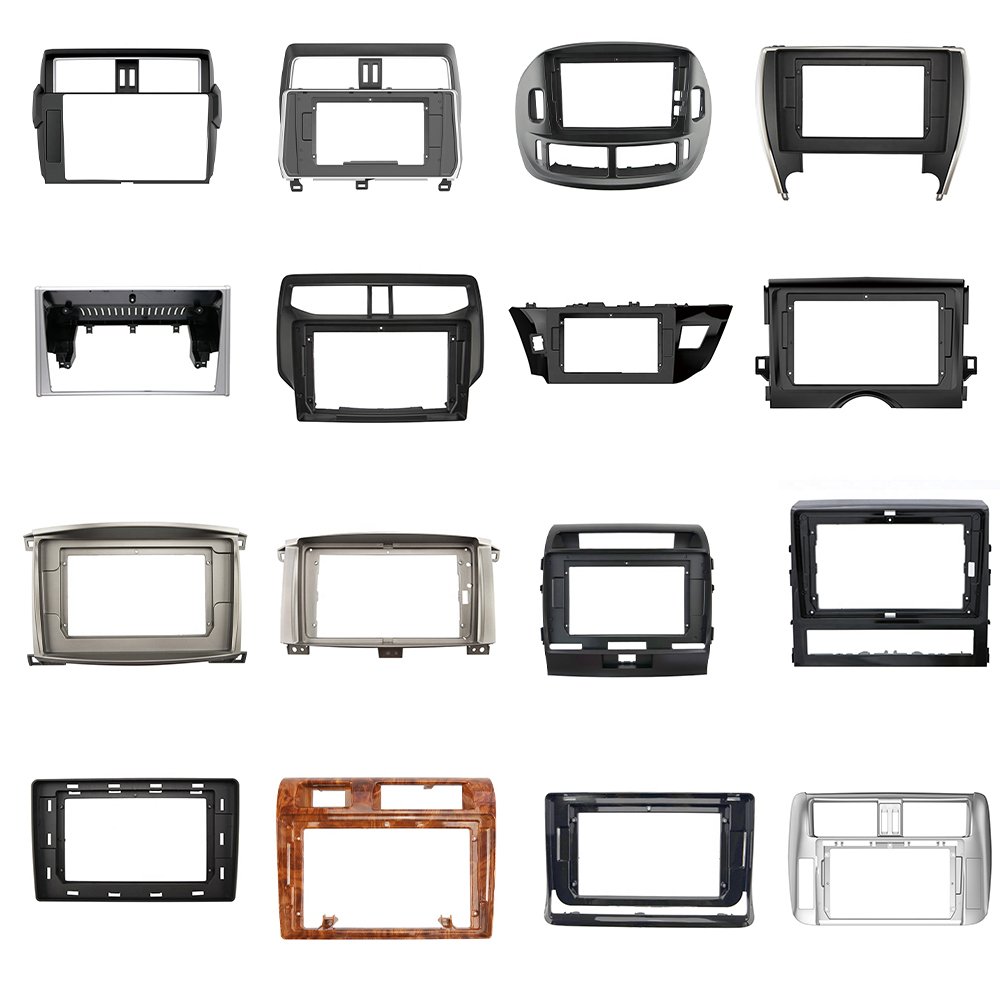 Hot Products car radio frame radio frame for car navigation TOYOTA 2008 innvoa CRYSTA(Auto AC/Manual AC) 9 inch