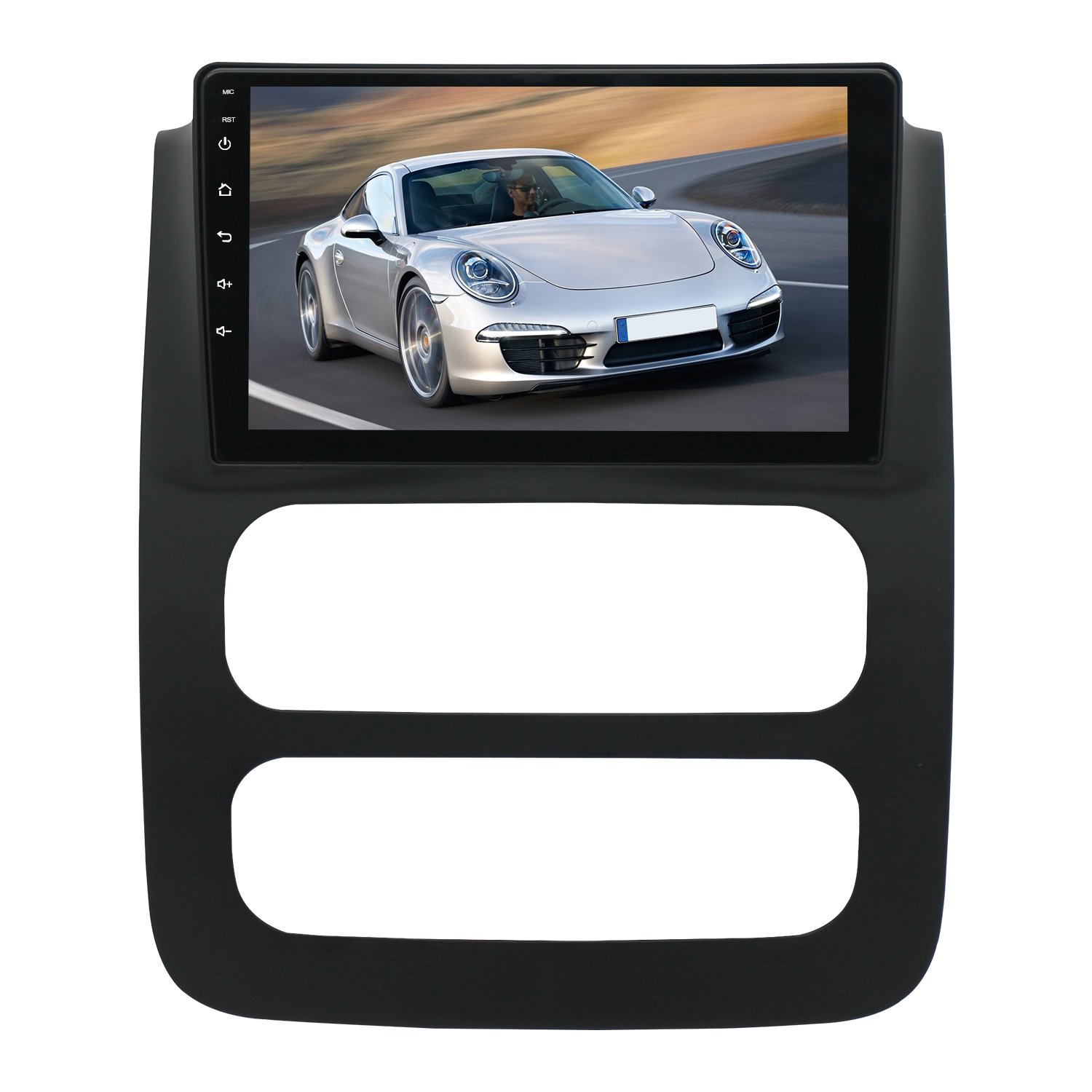 JMC CarPlay Android Auto FM AM Car Radio GPS Navigation WIFI BT Call Touch Screen Head Unit For Dodge Ram 2002-2005