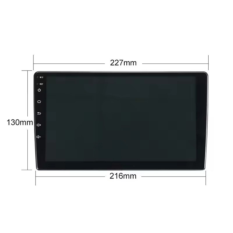 9'' 2 Din GPS Auto Multimedia Car Video 9 Inch Touch Screen Android Car Radio Stereo Player Autoradio