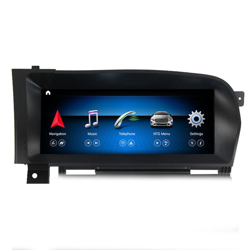 10.25" Snapdragon 668s 8+256g car gps navigation video player head unit For Mercedes Benz S Class W221 2006-2013 car radio