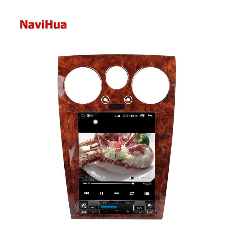 Navihua 12.1" Android Car Multimedia DVD Player Automotive Head Unit Car Radio Stereo for Bentley Continental Flying Spur 12-18
