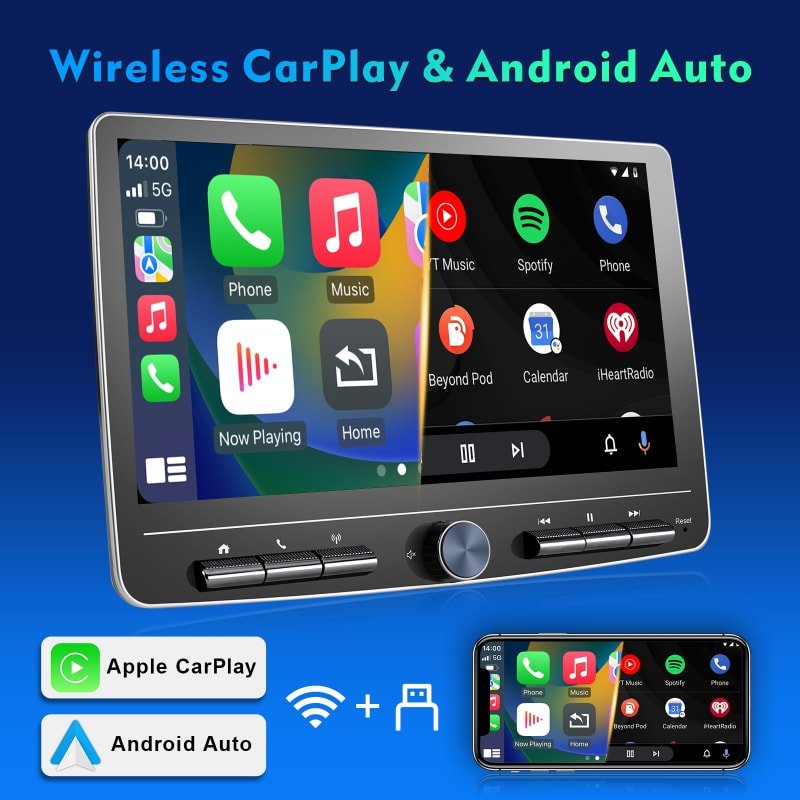 Universal Single Din Android 10.1" Touch Screen Android Stereo Electronics Stereo Multimedia car radio Auto Stereo Radio