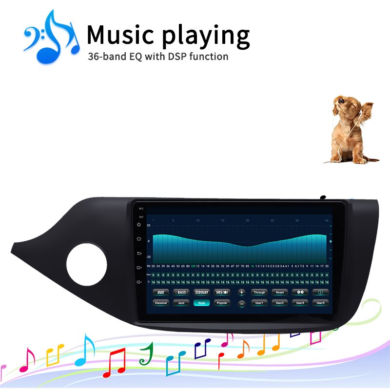 Android 10.0 Audio Multimedia Player For Car KIA Ceed 2012-2016 GPS Navigation 9inch Full Touch Screen WIFI