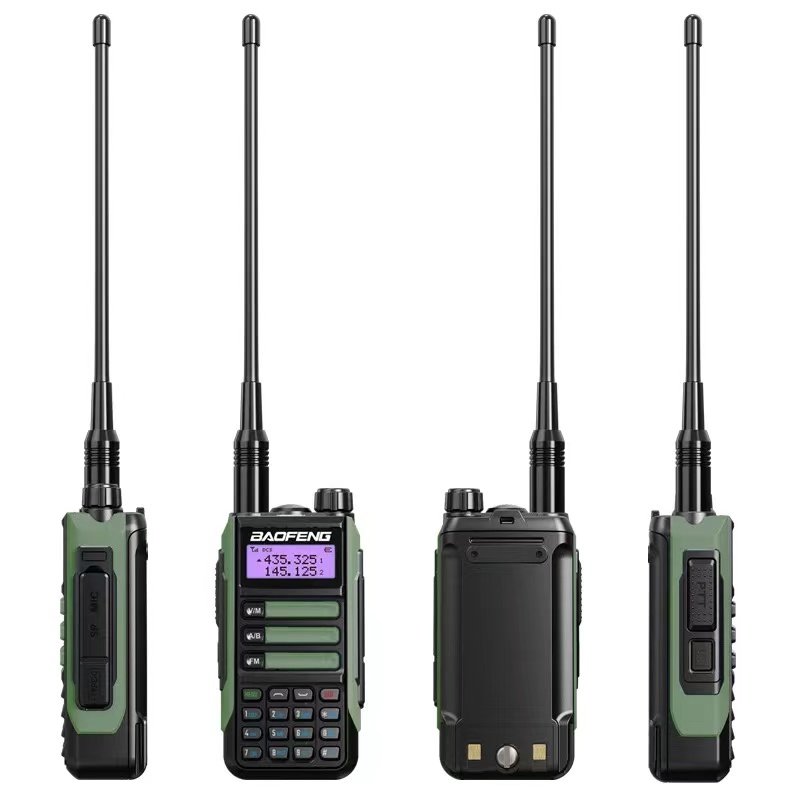 Best Baofeng UV-16 Waterproof Walkie Talkie High Power 8KM Max Long Range Dual Band Upgrade BF UV-5R Two Way CB Ham Radio UV16