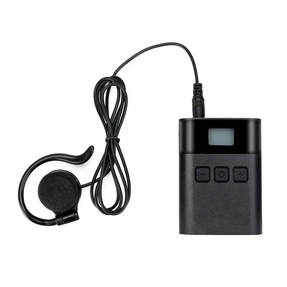 Wireless Audio Tour Guide walkie talkie radio Whisper Systems Tour guide Device For Excursion Museum Factory Training Meeting