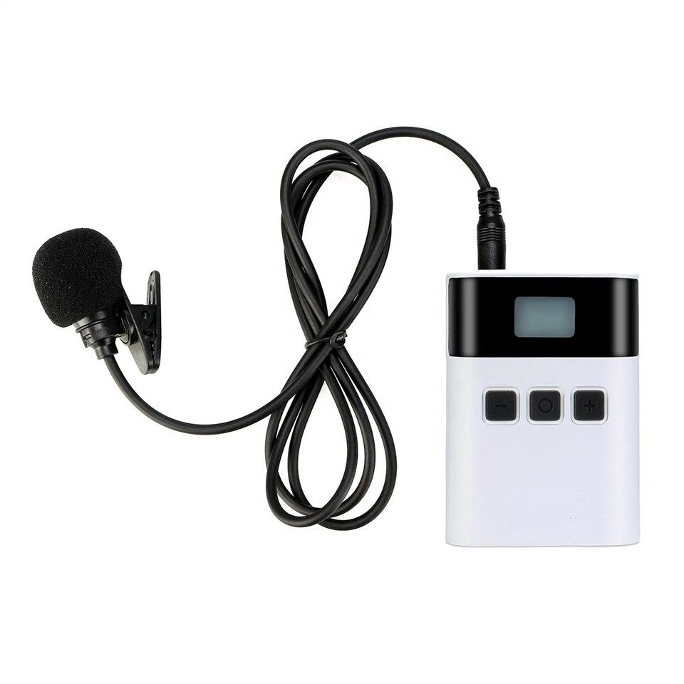 Wireless Audio Tour Guide walkie talkie radio Whisper Systems Tour guide Device For Excursion Museum Factory Training Meeting