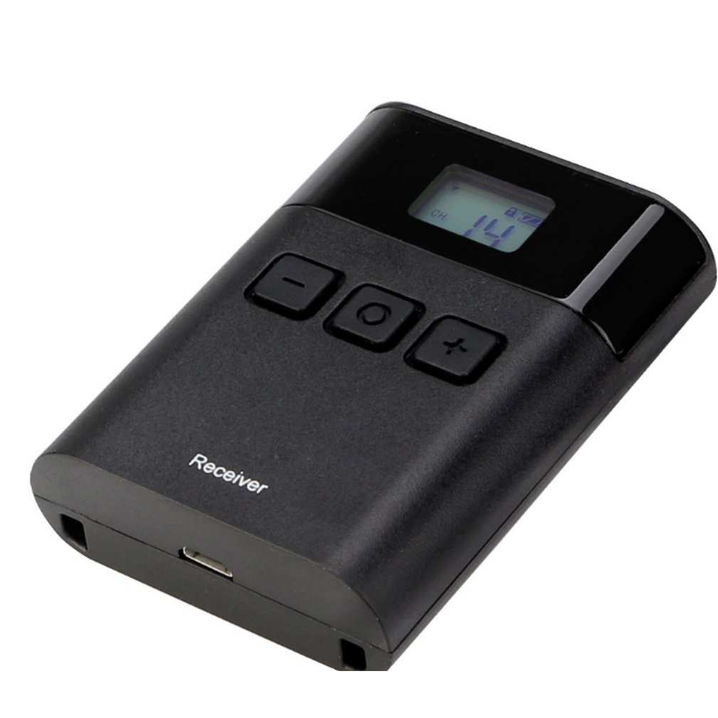 Wireless Audio Tour Guide walkie talkie radio Whisper Systems Tour guide Device For Excursion Museum Factory Training Meeting