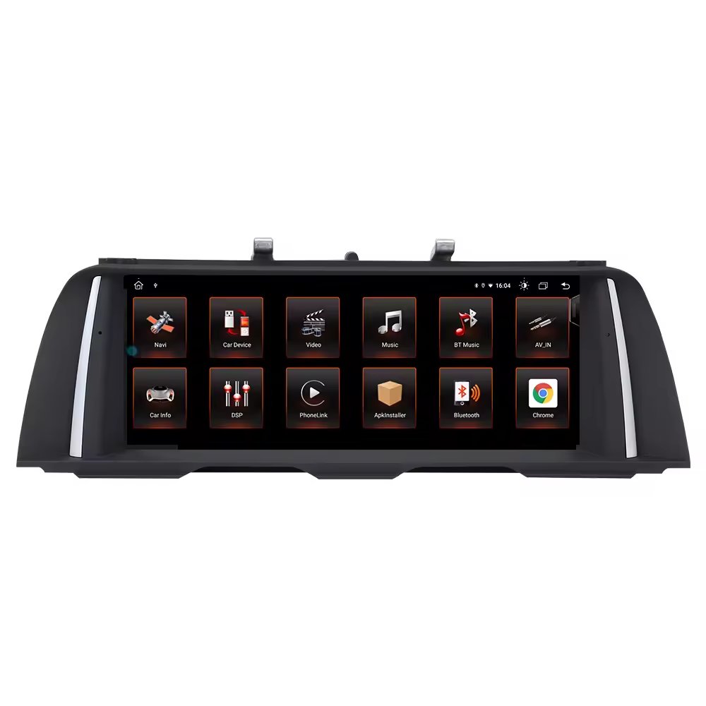 For Bmw 5 Series F10 Carplay Android Auto Stereo 10.25" touch Screen 4g Wifi Bt Android 13 GPS navigation