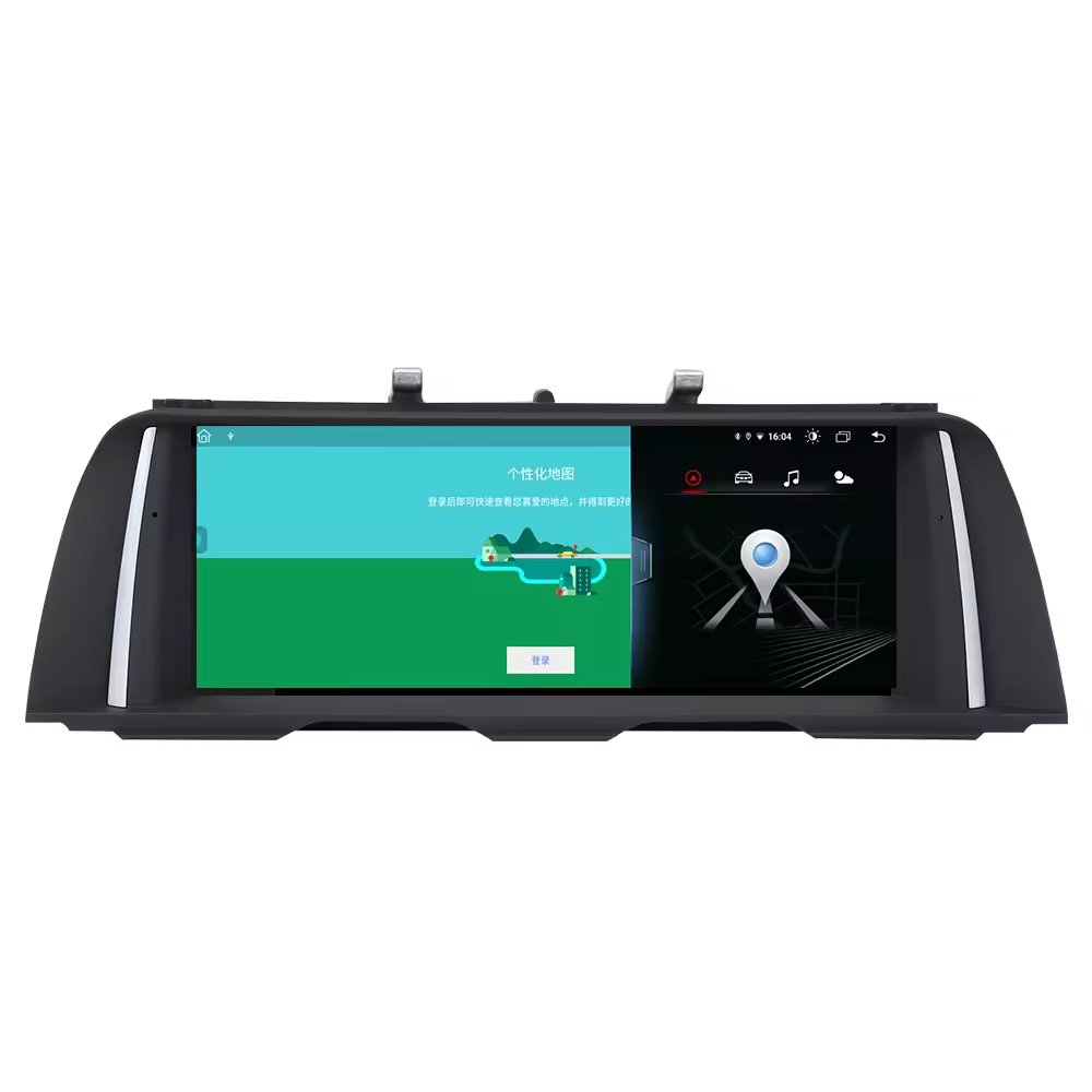 For Bmw 5 Series F10 Carplay Android Auto Stereo 10.25" touch Screen 4g Wifi Bt Android 13 GPS navigation