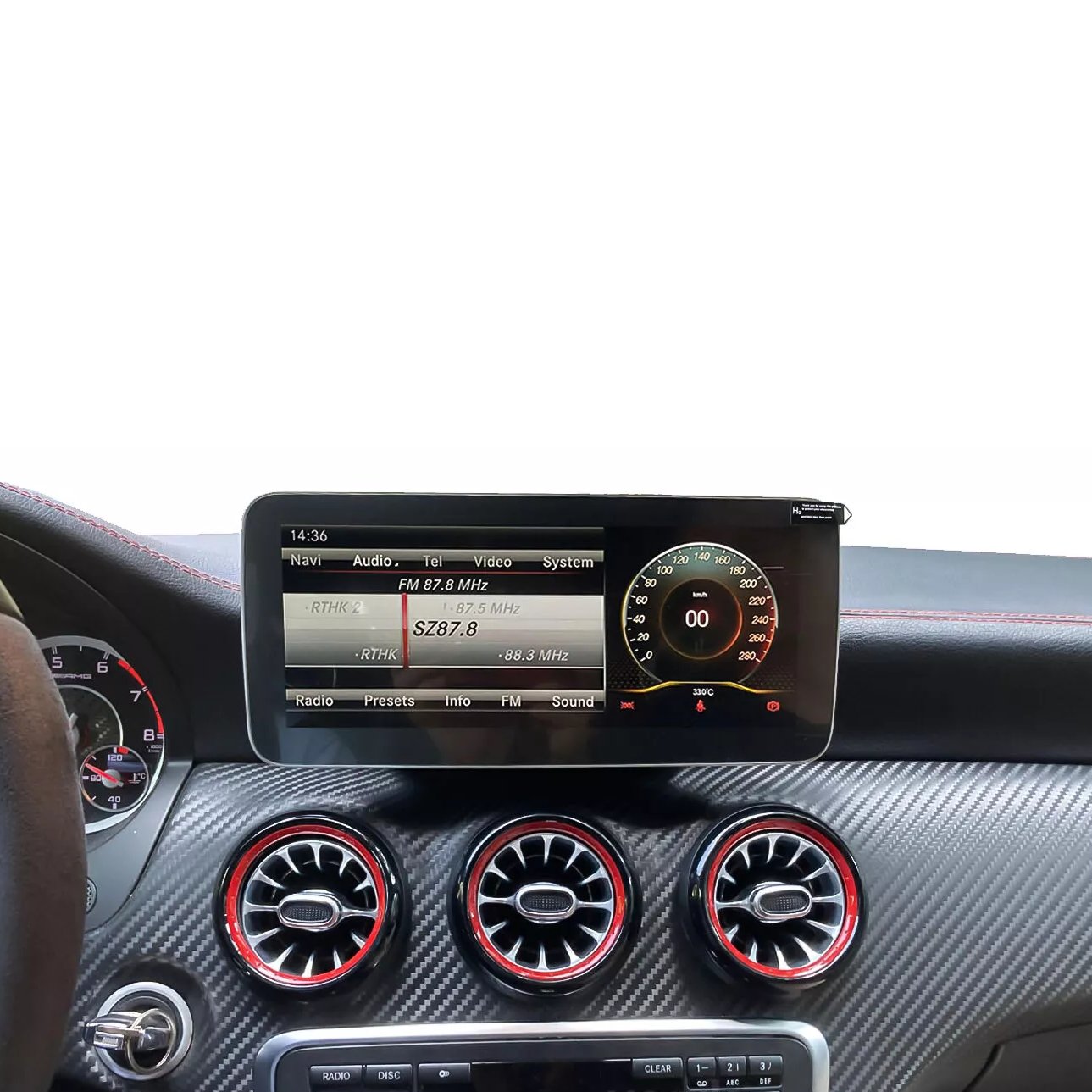 Spot Goods 10.25" 2+32g Android13 car radio dvd player autoradio touch screen for Mercedes Benz GLA CLA A Class 2013-2015 NTG4.5