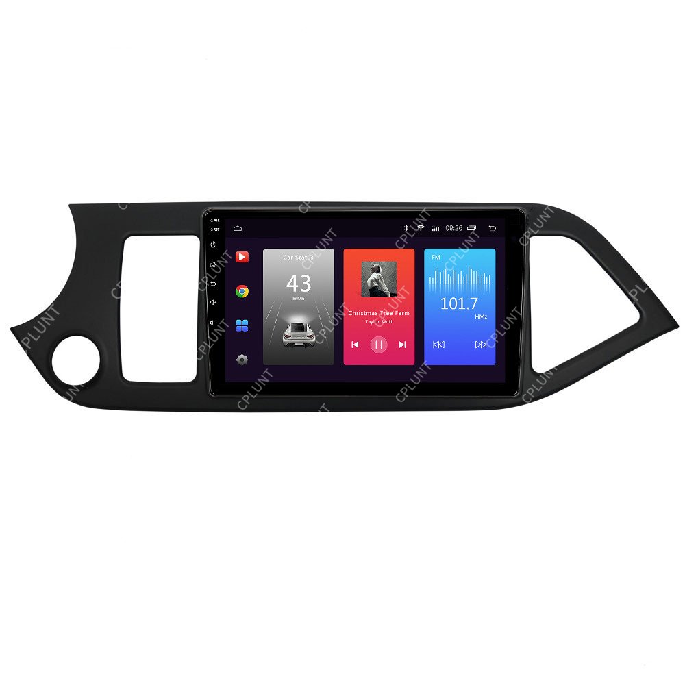 Car DVD Player Frame FOR KIA PICANTO RIO MORNING 2011-2015 LHD 9INCH Touch screen Android radio Farme stereo