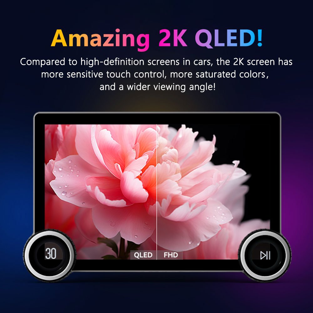 Car 11.5 inch Double-knob ASP Car Play Radio Stereo GPS Navigation Head Unit Center control Android Multimedia DVD Player