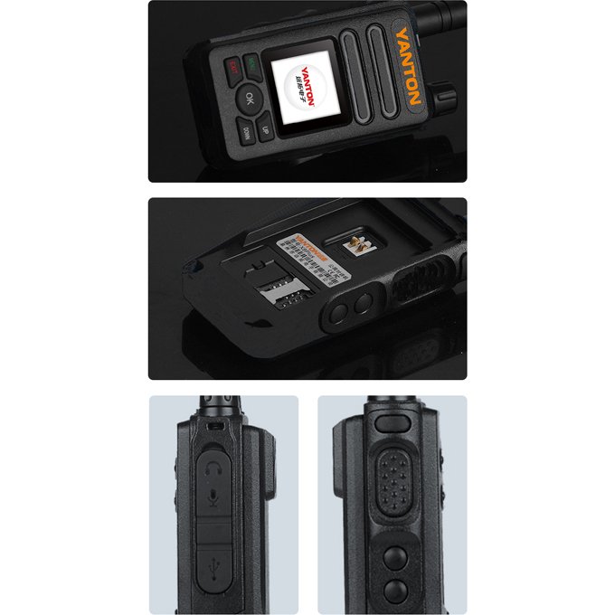 poc radio 4g push to talk network ham radio gps YANTON T-X8Plus